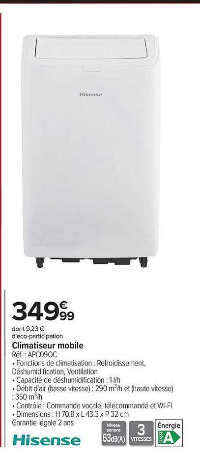 Climatiseur mobile