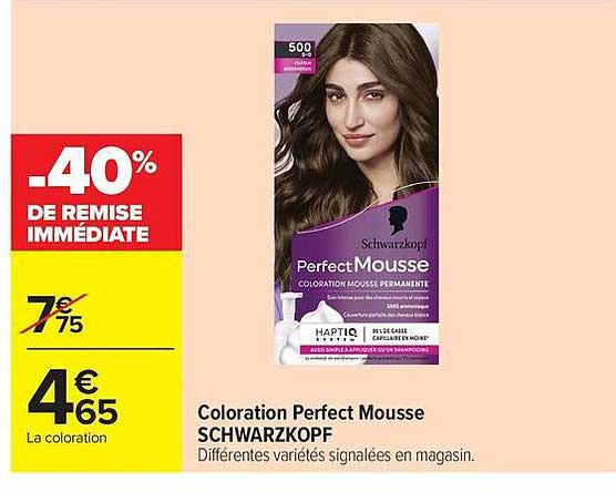 Coloration Perfect Mousse SCHWARZKOPF