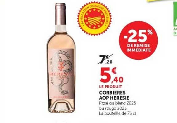 CORBIERES AOP HERESIE