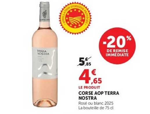 CORSE AOP TERRA NOSTRA