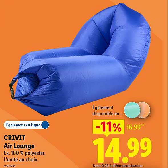 CRIVIT Air Lounge