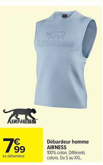 Débardeur homme AIRNESS