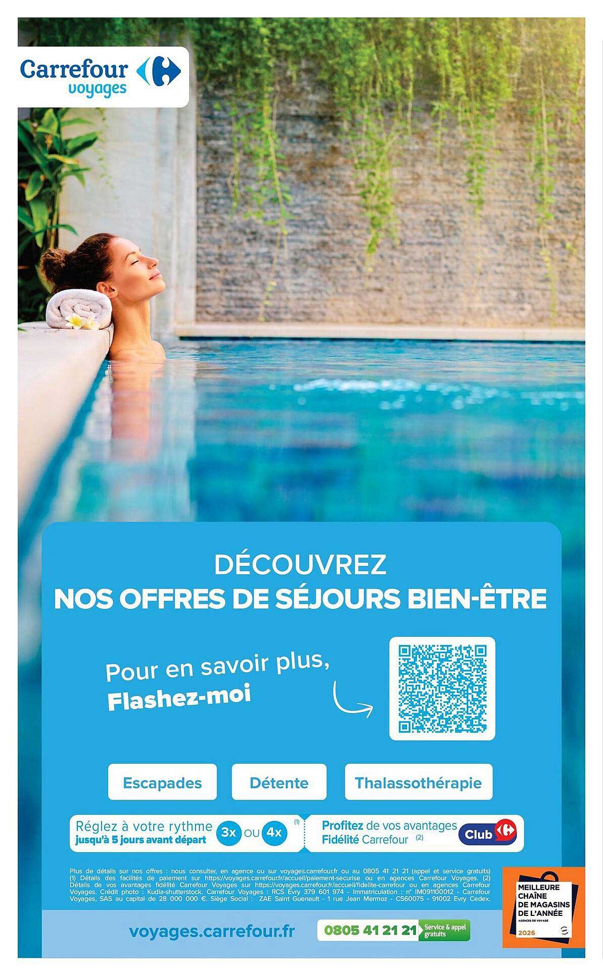 DÉCOUVREZ NOS OFFRES DE SÉJOURS BIEN-ÊTRE