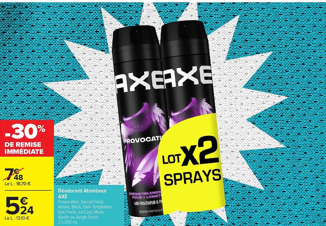 Déodorant Atomiseur AXE