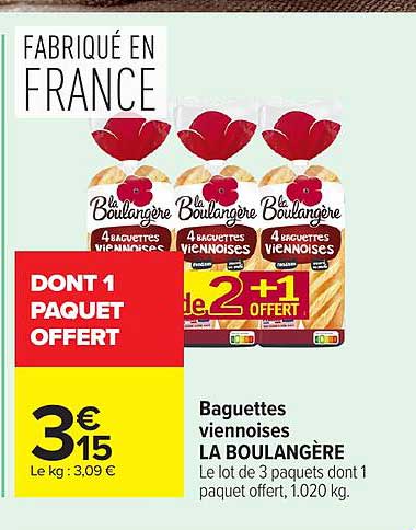 DONT 1 PAQUET OFFERT