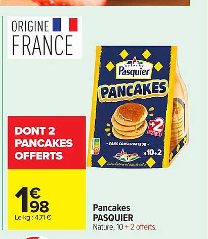 DONT 2 PANCAKES OFFERTS