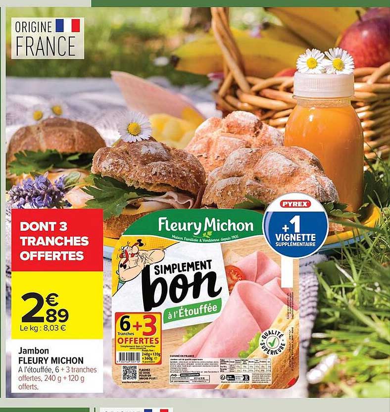 DONT 3 TRANCHES OFFERTES