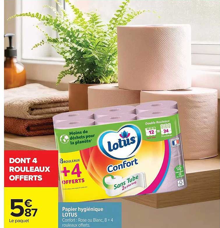 DONT 4 ROULEAUX OFFERTS