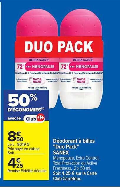 Duo Pack SANEX