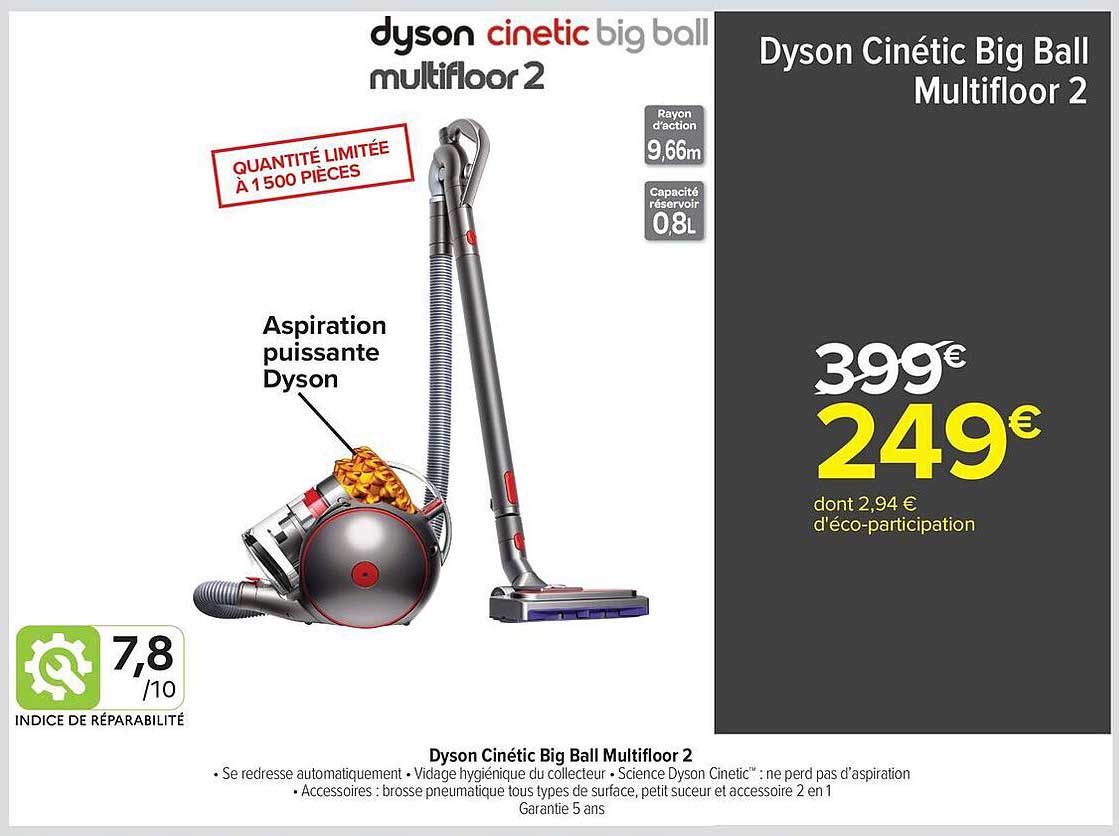 Dyson Cinétic Big Ball Multifloor 2
