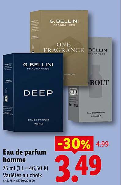 Eau de parfum homme