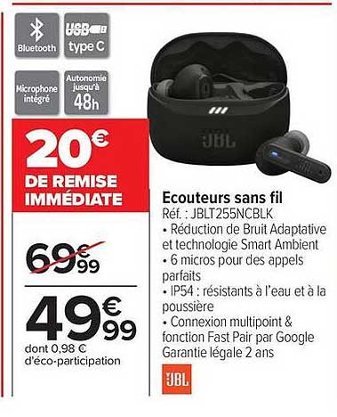 Ecouteurs sans fil