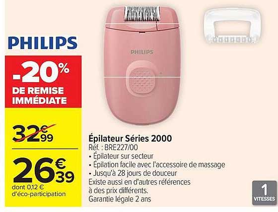 Épilateur Séries 2000