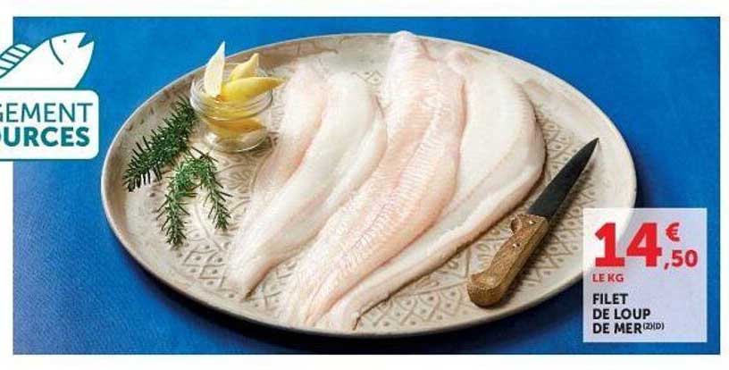 FILET DE LOUP DE MER (2PIÈCES)