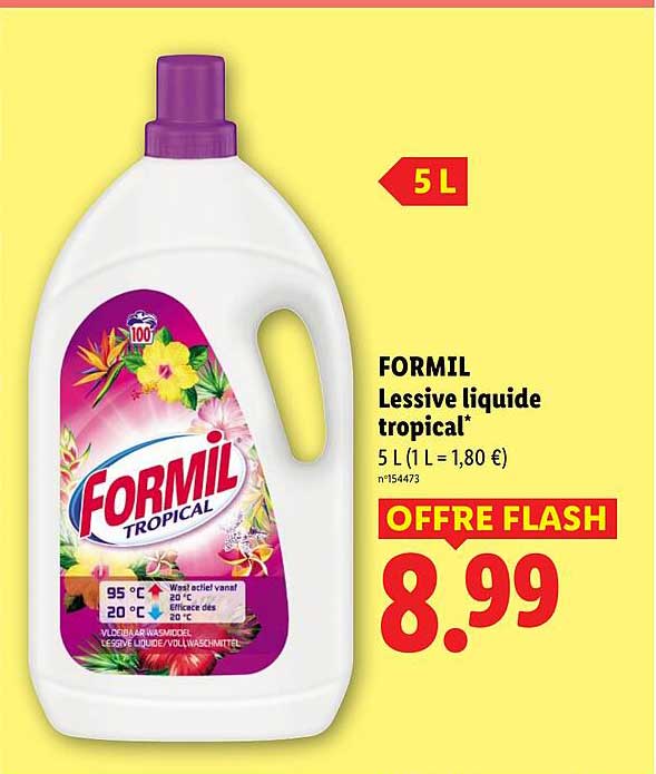 FORMIL Lessive liquide tropical*