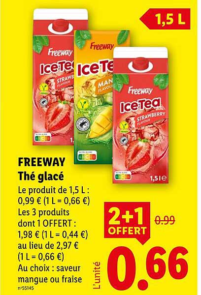 FREEWAY Thé glacé