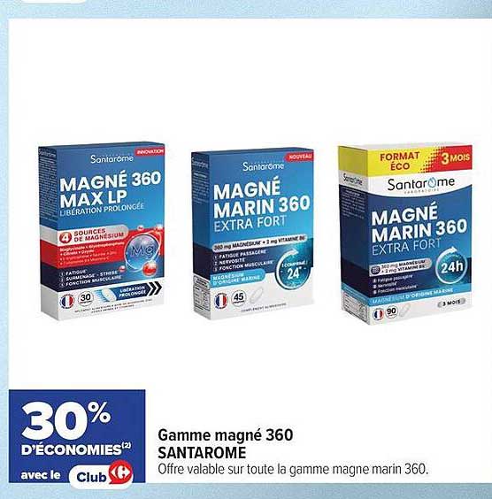 Gamme magné 360 SANTAROME