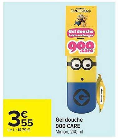 Gel douche 900 CARE Minion, 240 ml