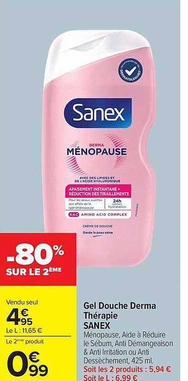 Gel Douche Derma Thérapie SANEX