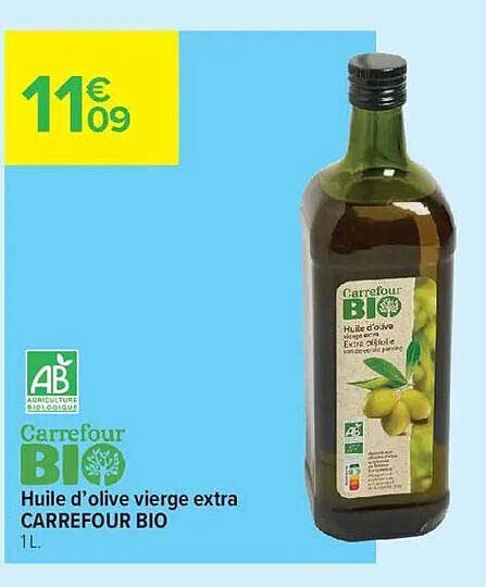 Huile d’olive vierge extra CARREFOUR BIO