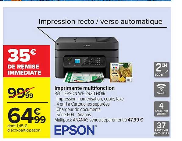 Impression recto / verso automatique