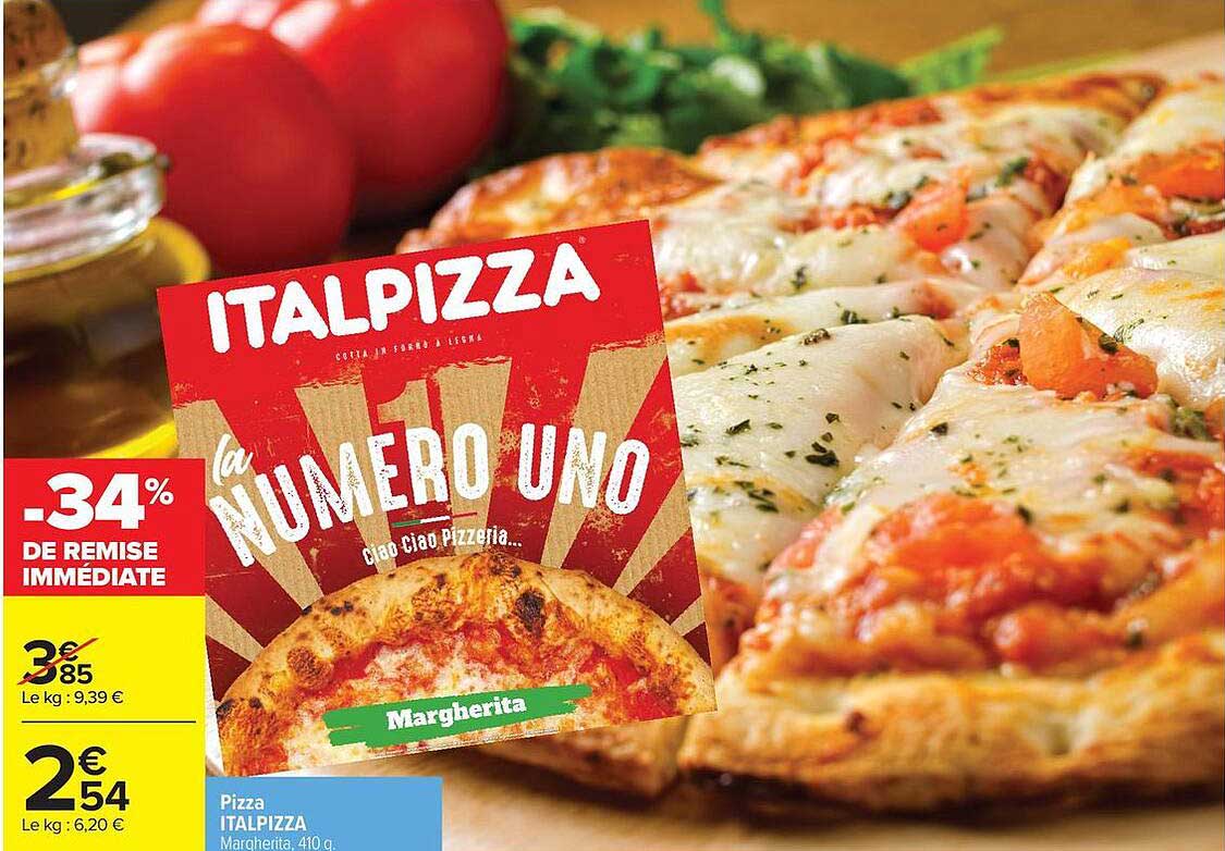 ITALPIZZA la NUMERO UNO Margherita