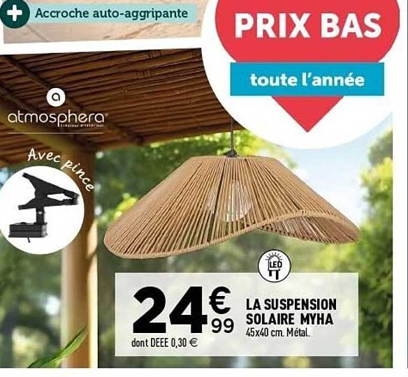 LA SUSPENSION SOLAIRE MYHA