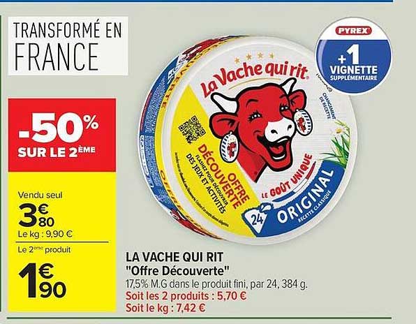 LA VACHE QUI RIT "Offre Découverte"