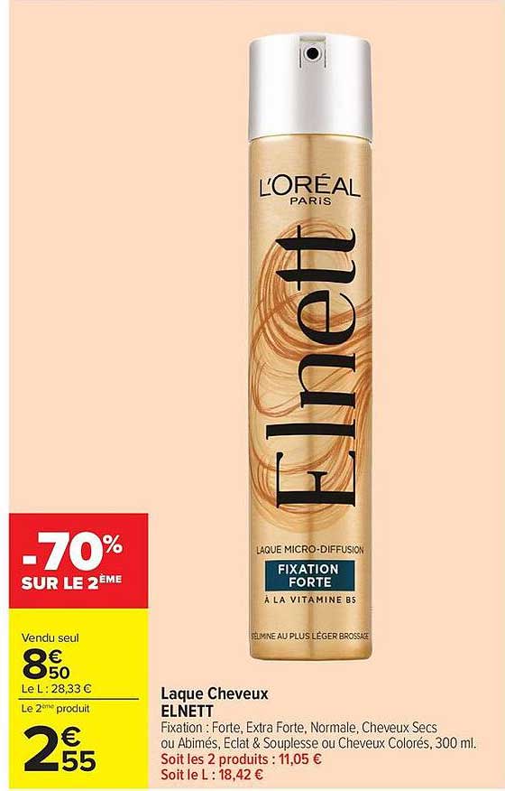 Laque Cheveux ELNETT