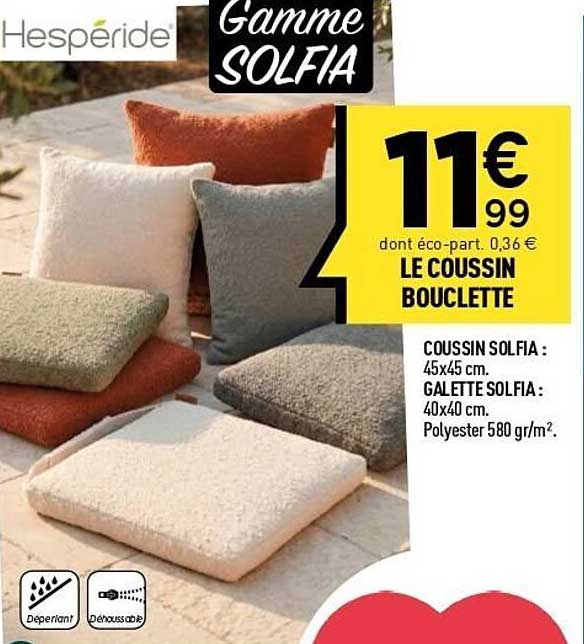LE COUSSIN BOUCLETTE