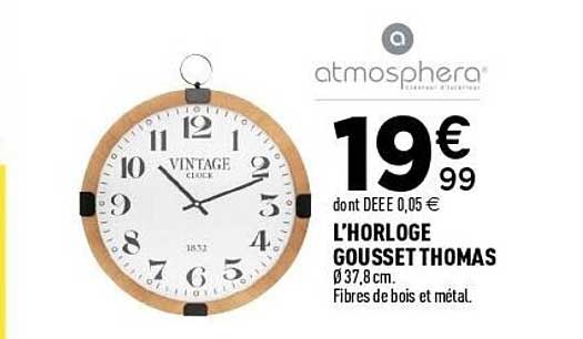 L'HORLOGE GOUSSET THOMAS
