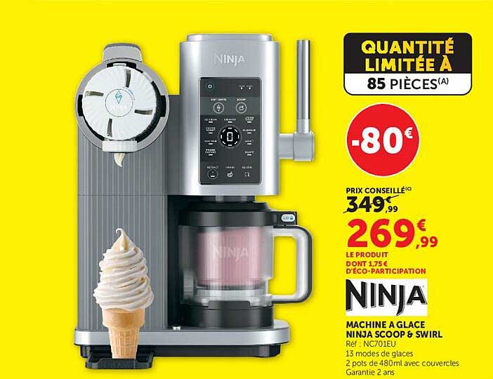 MACHINE A GLACE NINJA SCOOP & SWIRL