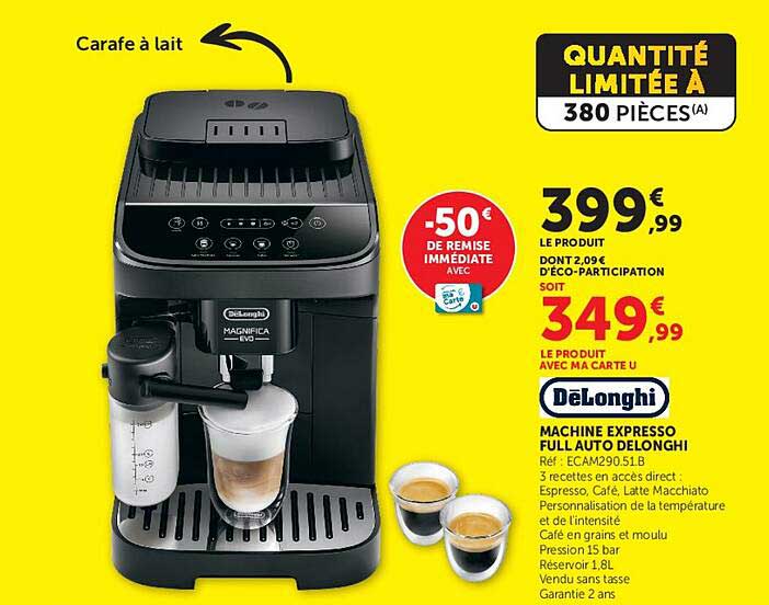 MACHINE EXPRESSO FULL AUTO DELONGHI