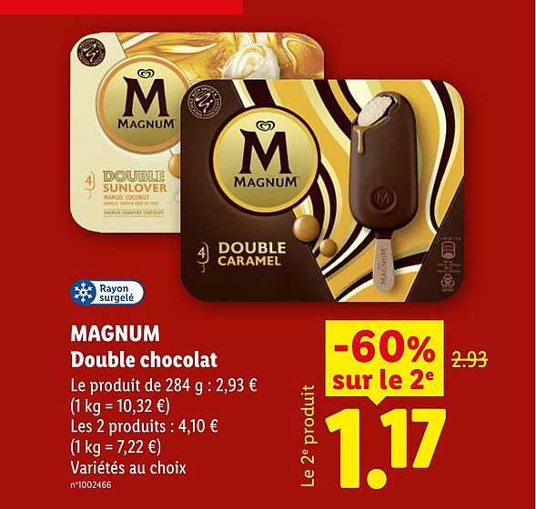 MAGNUM Double chocolat