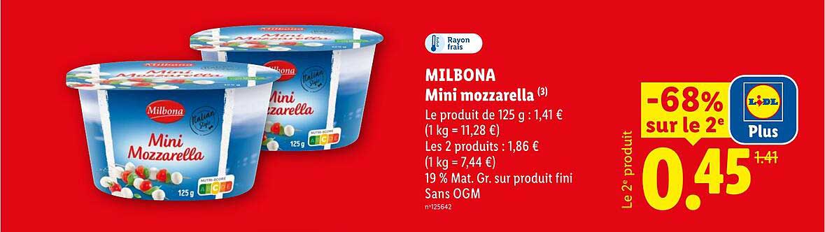 MILBONA Mini mozzarella (3)