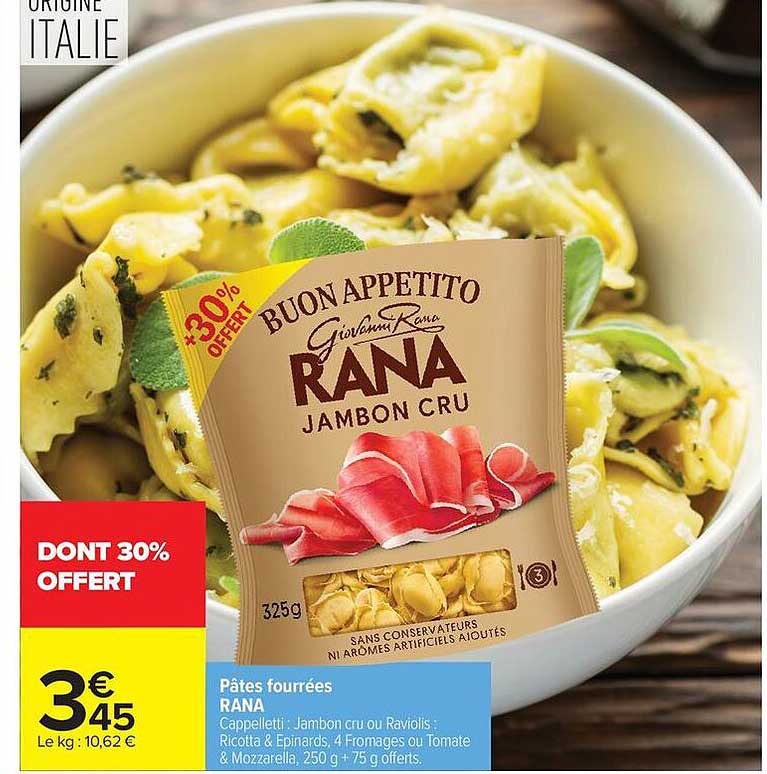 Pâtes fourrées RANA