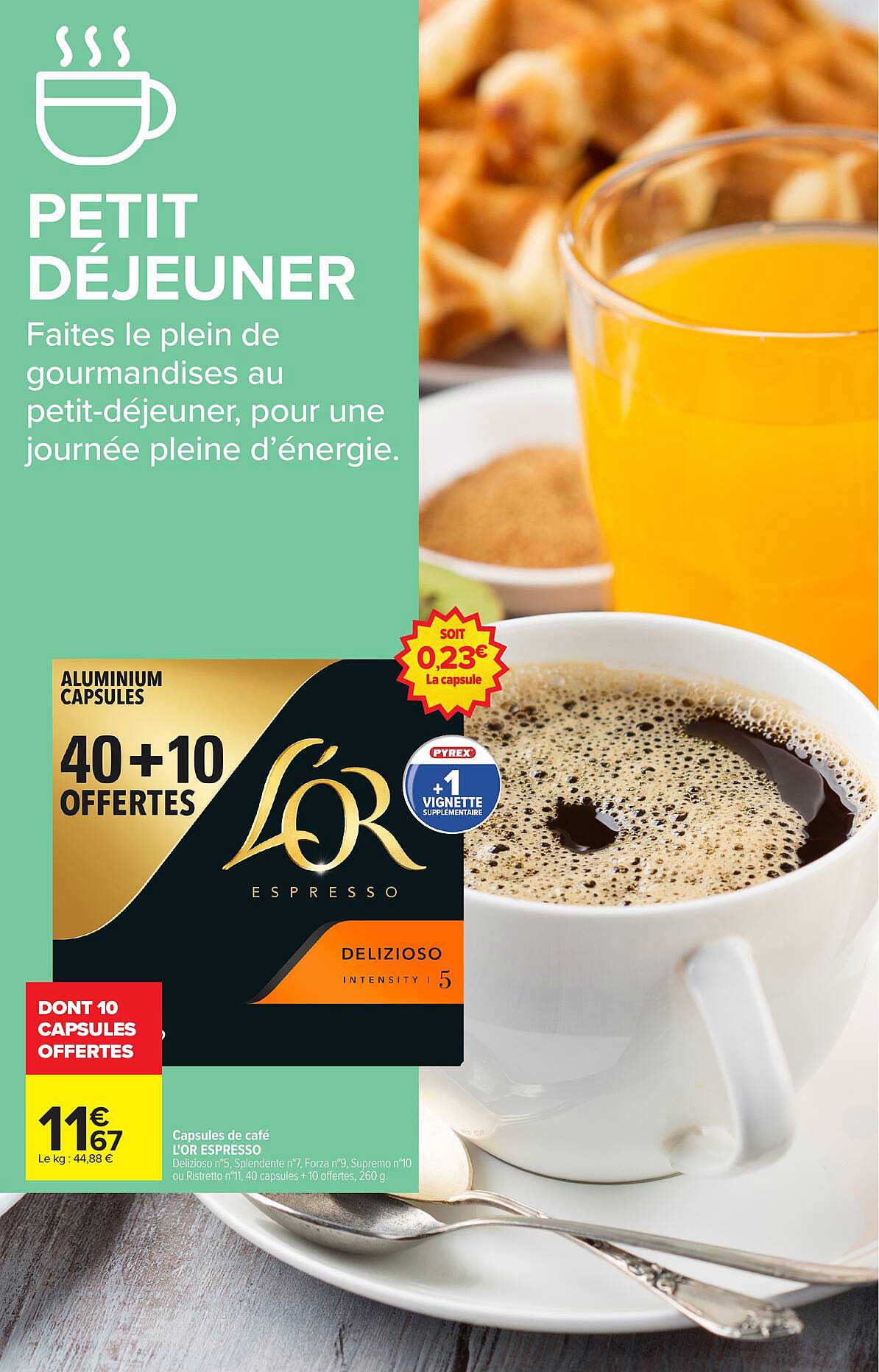 PETIT DÉJEUNER