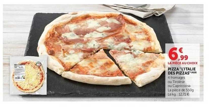 PIZZA "L'ITALIE DES PIZZAS"
