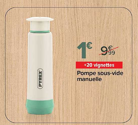 Pompe sous-vide manuelle