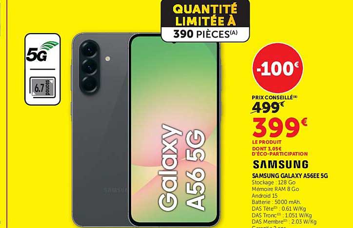 QUANTITÉ LIMITÉE À 390 PIÈCES(A)