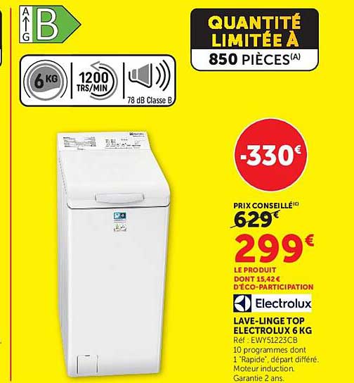 QUANTITÉ LIMITÉE À 850 PIÈCES(A)