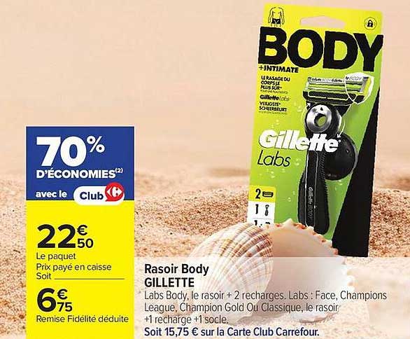 Rasoir Body GILLETTE