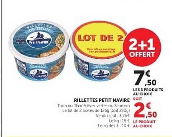 RILLETTES PETIT NAVIRE