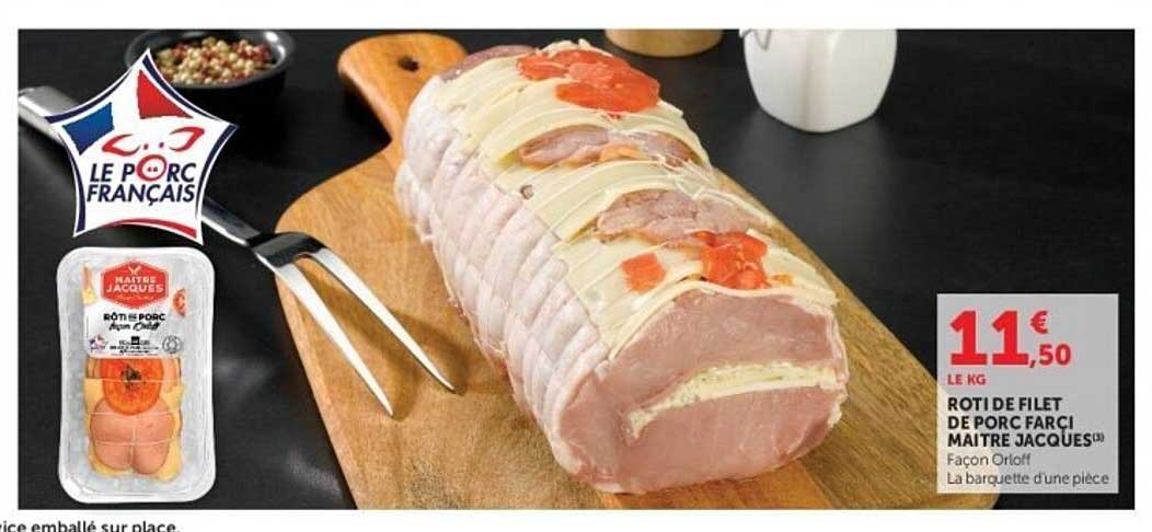 ROTI DE FILET DE PORC FARCI MAITRE JACQUES(3)