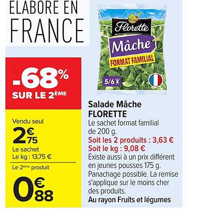 Salade Mâche FLORETTE