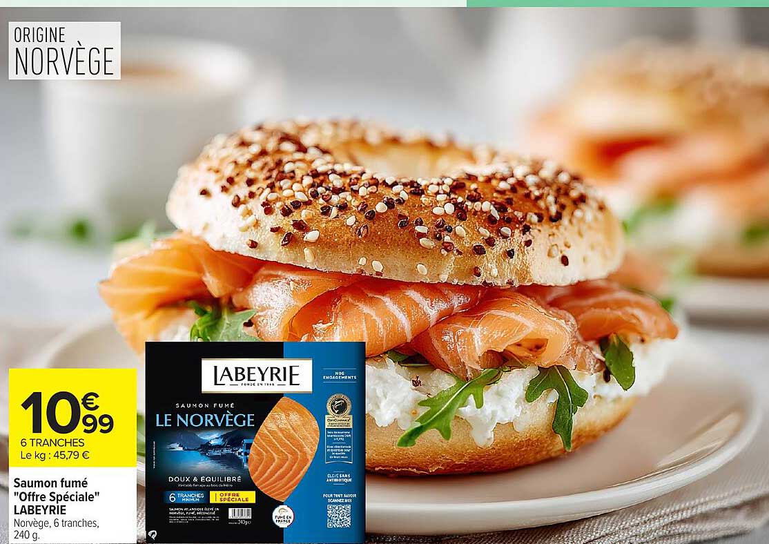 Saumon fumé "Offre Spéciale" LABEYRIE