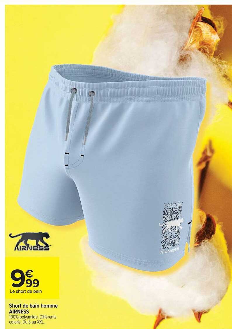 Short de bain homme AIRNESS