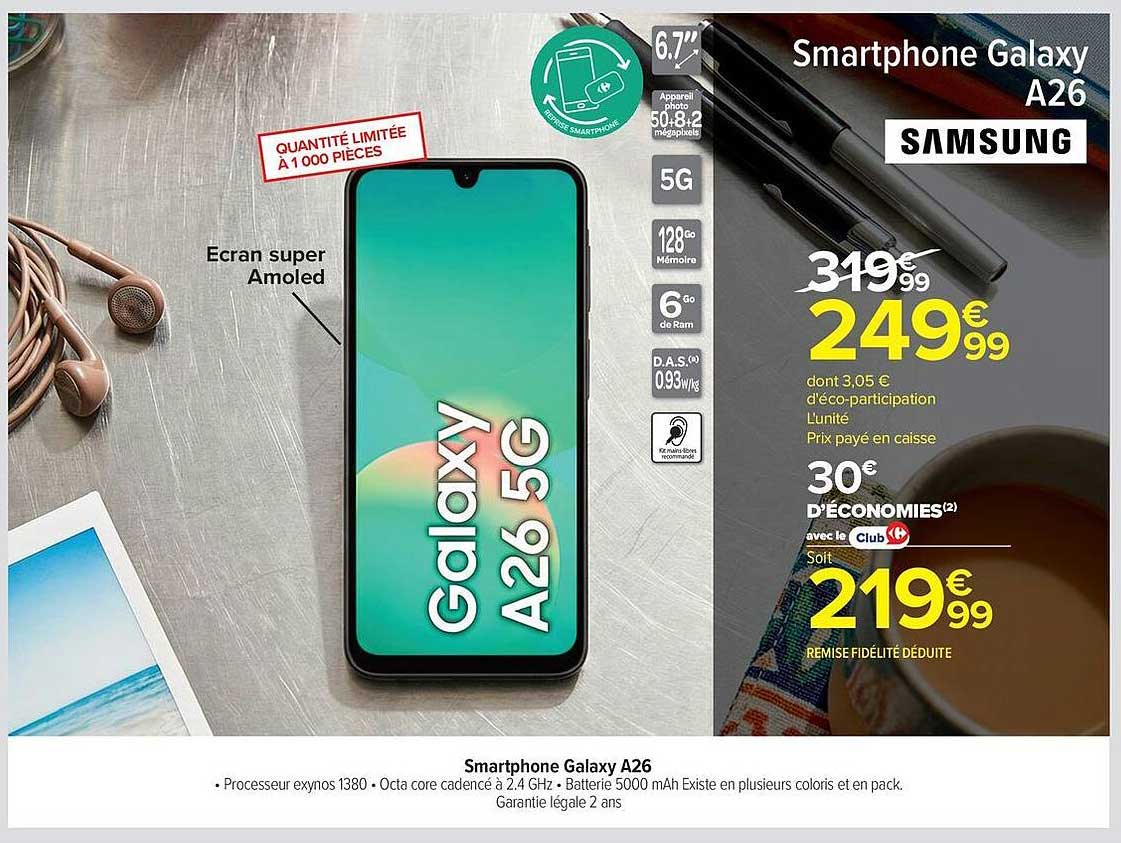 Smartphone Galaxy A26
