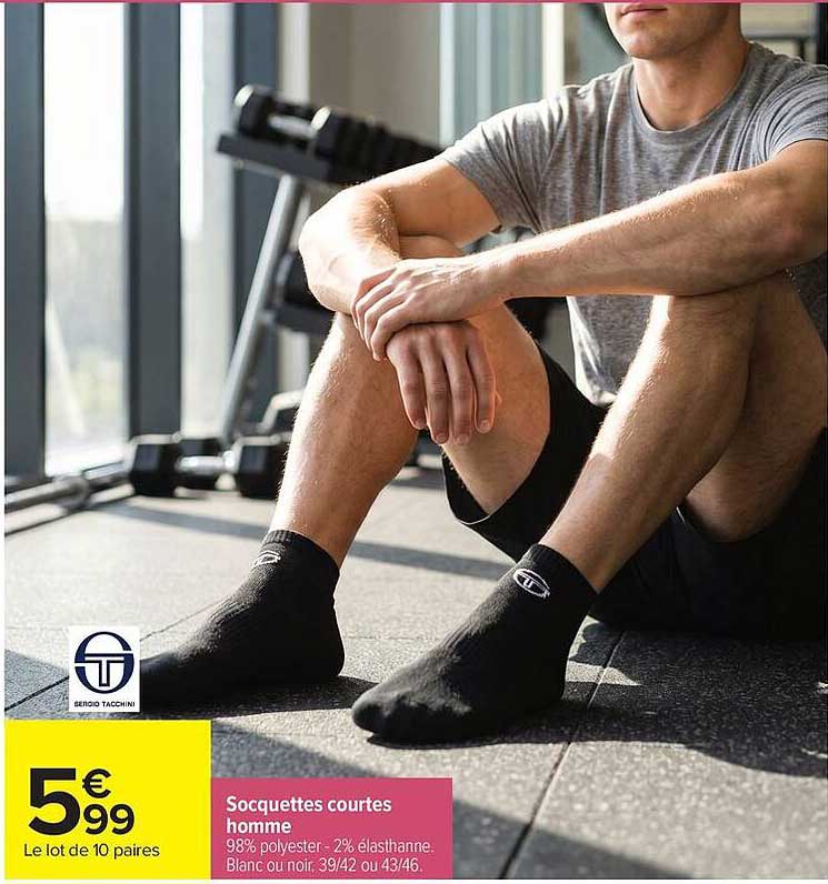 Socquettes courtes homme