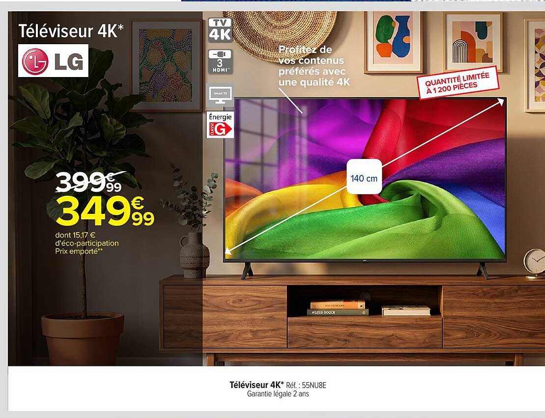 Téléviseur 4K*